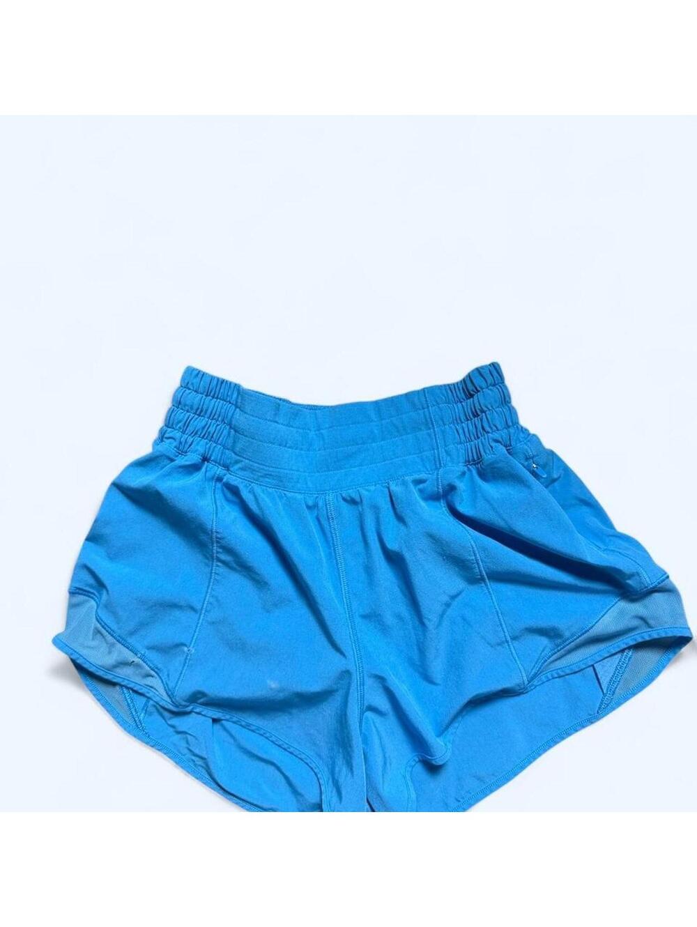 Blue Lululemon shorts